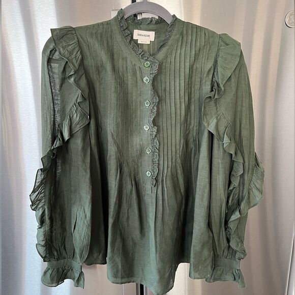 NWT ZADIG & VOLTAIRE TIMMY TOP, - Picture 9 of 13